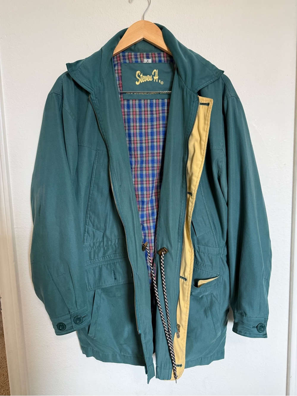 Steven H. Teal Green Women’s Jacket